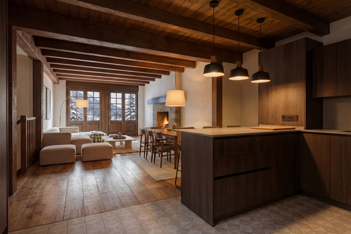 Baqueira, Spain — 4-Bed Chalet With Fireplace