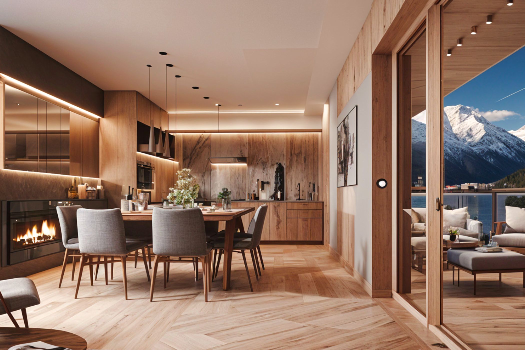 Bürserberg, Vorarlberg, Austria — 2-Bed Apartment With Mountain Views