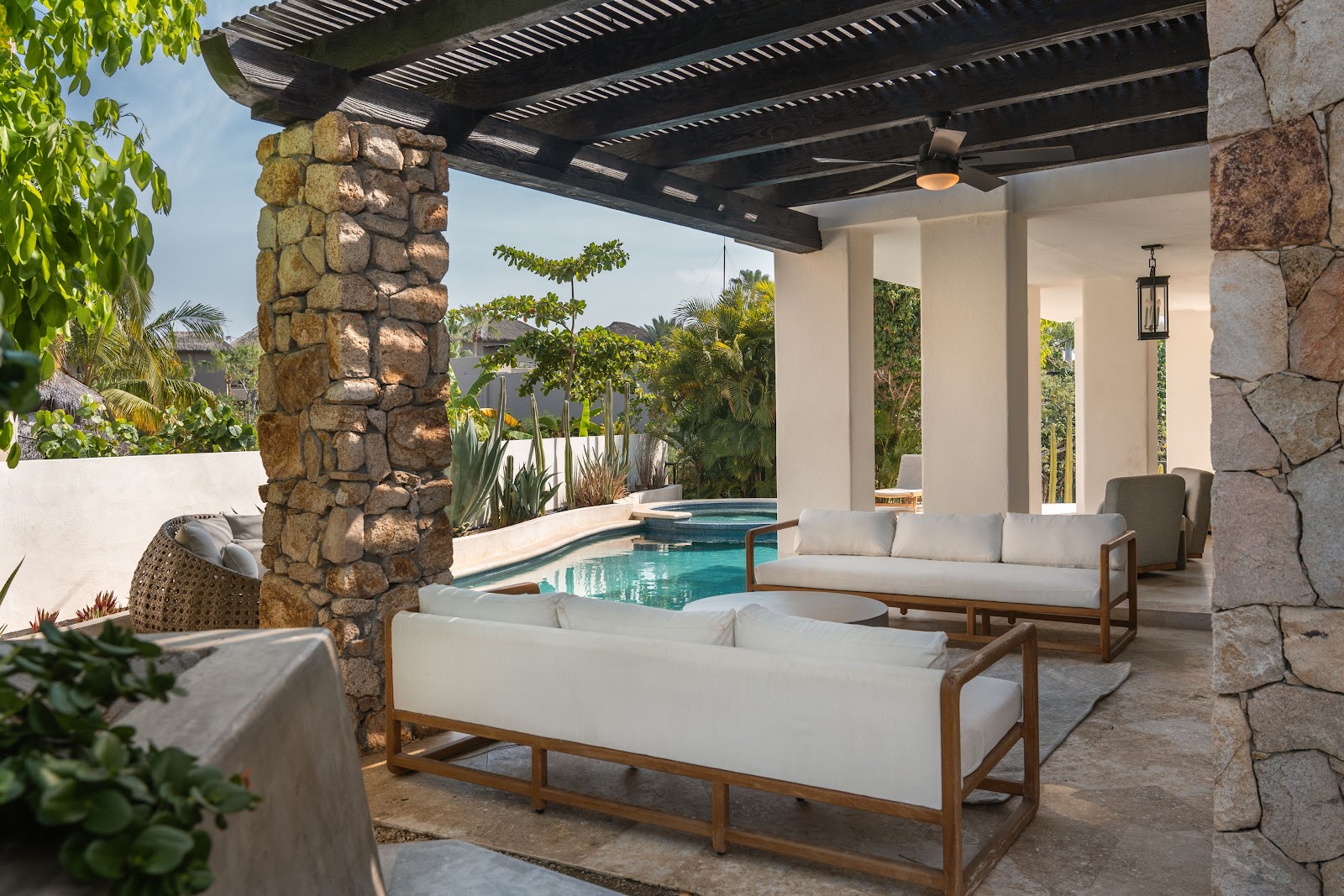 Cabo San Lucas, Mexiko — Haus Mit 4 Schlafzimmern Und Strandzugang