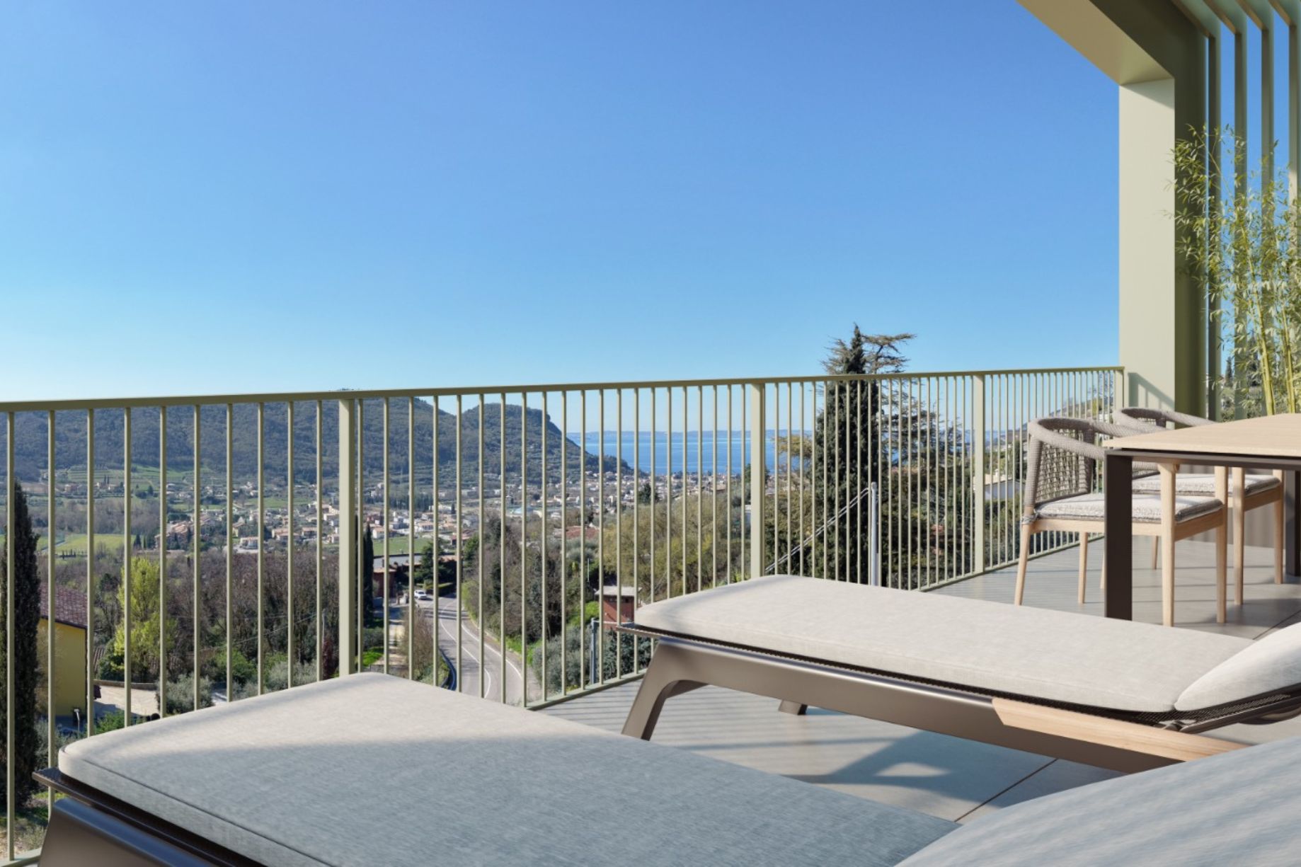 Costermano sul Garda, Lake Garda, Italy — 2-Bed Terrace Apartment With Lake Views