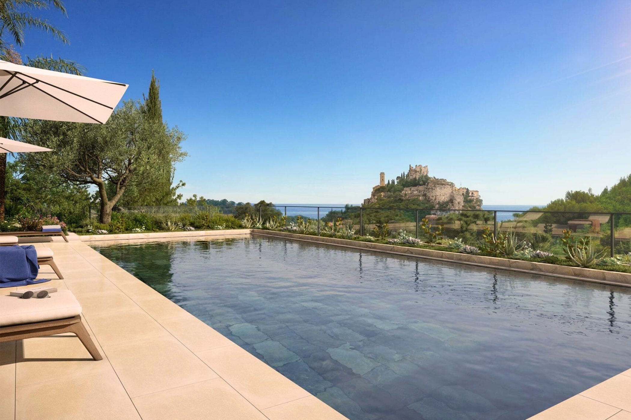 Èze, Côte d'Azur, France — 2-Bed Apartment With Pool