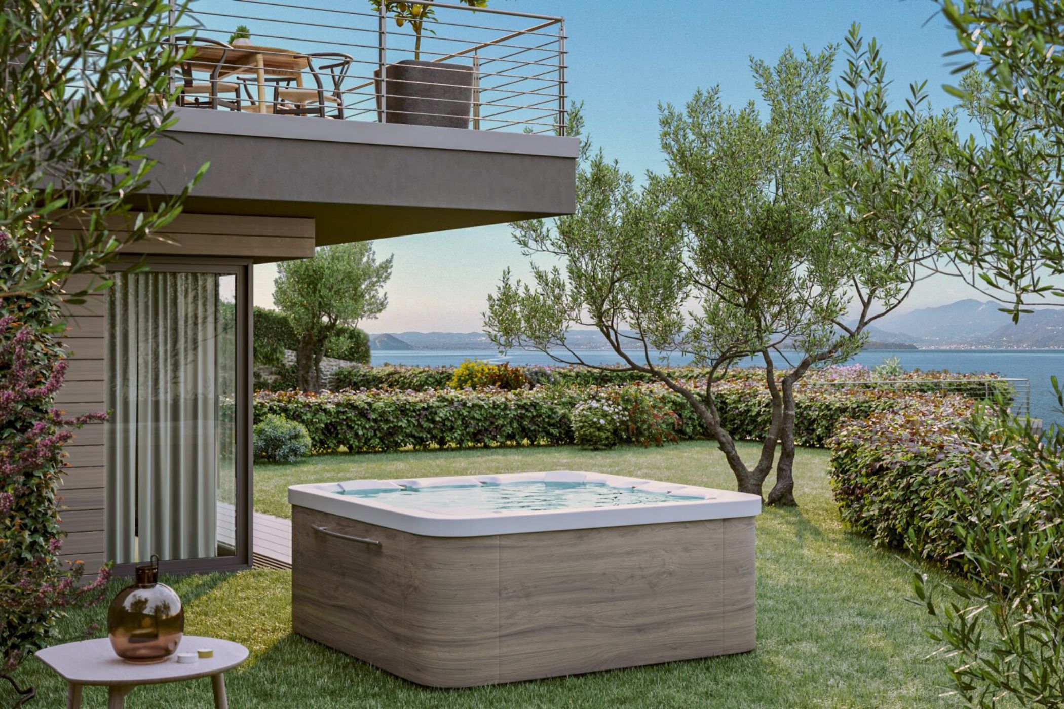 Garda, Lake Garda, Italy — 2-Bed Garden Apartment With Lake Views & Hot Tub