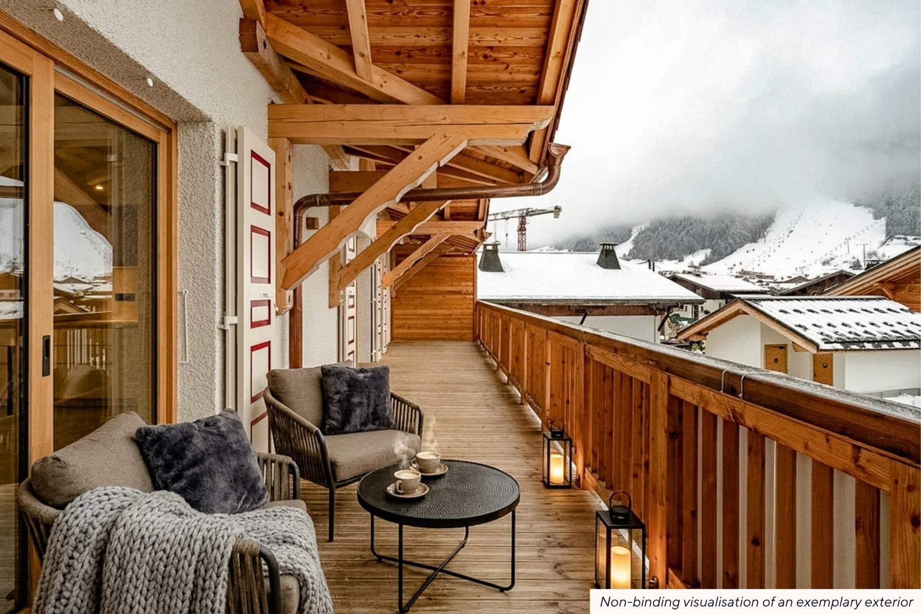 Morzine, Portes du Soleil, France — 3-Bed Terrace Apartment With Mountain Views