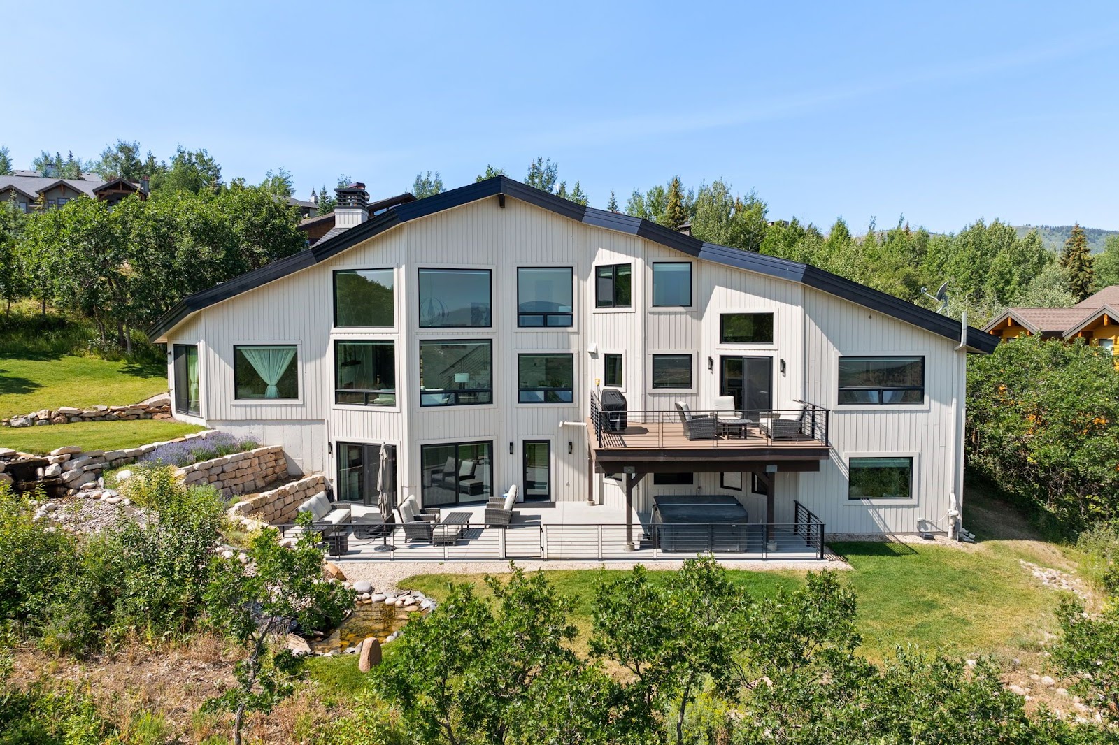 Park City, Utah, Stati Uniti — Casa con 6 camere e vasca idromassaggio