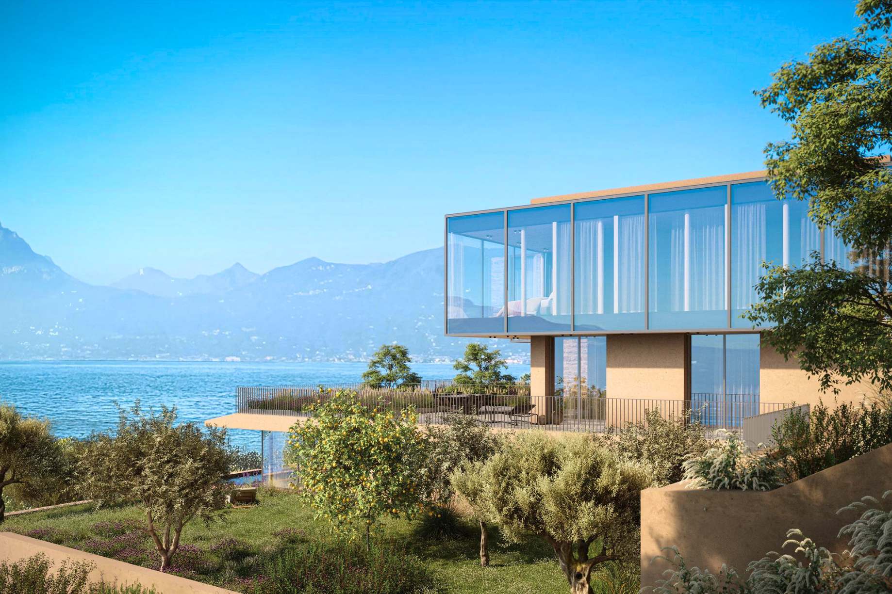 Torri del Benaco, Lake Garda, Italy — 3-Bed Garden Apartment With Lake View & Heated Pool