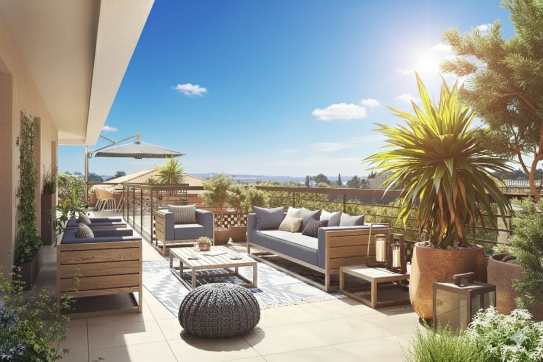 Vallauris, Côte d'Azur, France — 3-Bed Penthouse With Pool